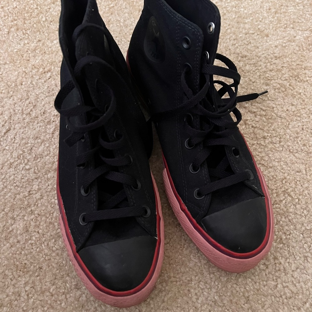 Converse x OPI platform hightop chuck Taylor’s
